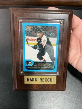 Mark Recchi Philadelphia Flyers Hockey Card Plaque